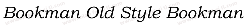 Bookman Old Style BookmanOldStyle字体转换